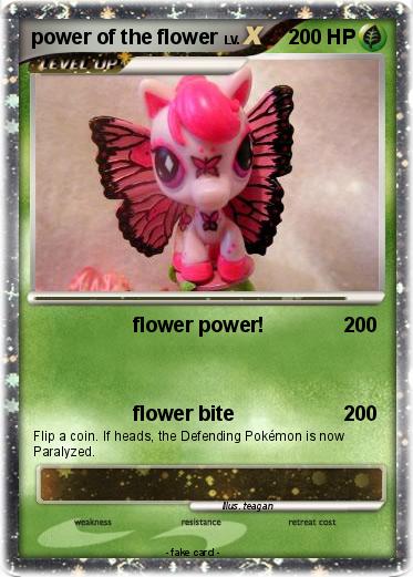 Pokemon power of the flower