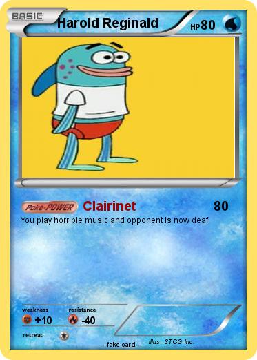 Pokemon Harold Reginald