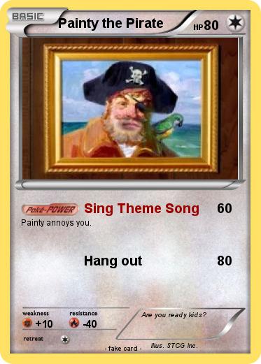 Pokemon Painty the Pirate