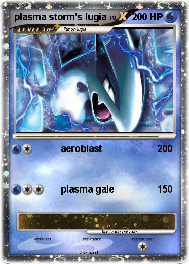 Pokemon plasma storm's lugia