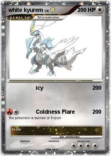 Pokemon white kyurem