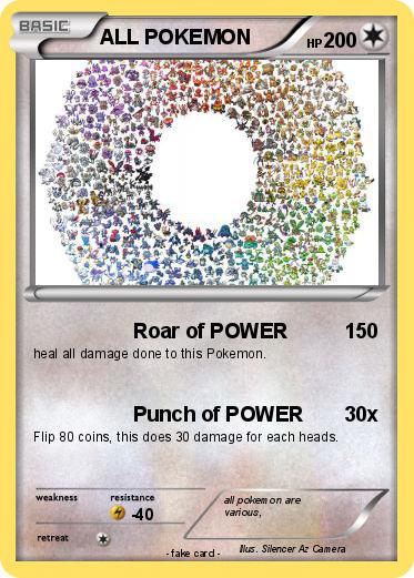 Pokemon ALL POKEMON