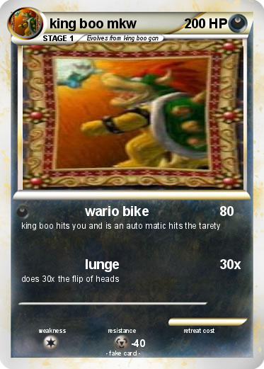 Pokemon king boo mkw
