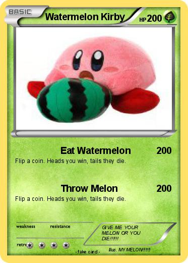 Pokemon Watermelon Kirby