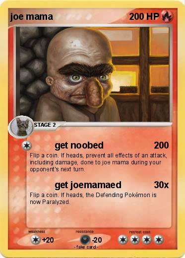 Pokemon joe mama