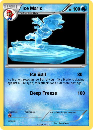 Pokemon Ice Mario