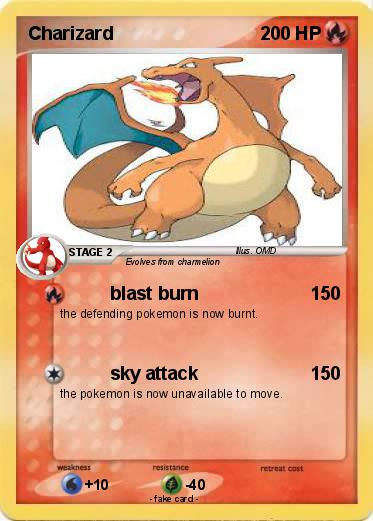 Pokemon Charizard