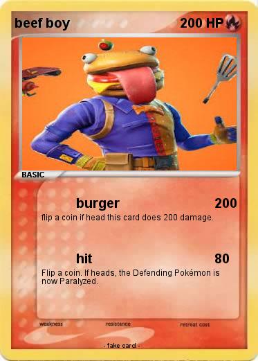 Pokemon beef boy