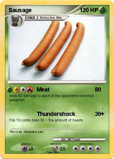 Pokemon Sausage