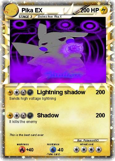 Pokemon Pika EX