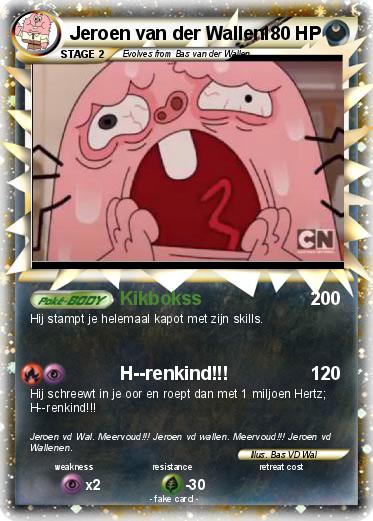 Pokemon Jeroen van der Wallen