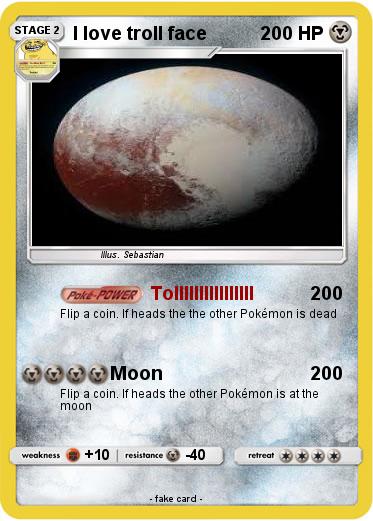 Pokemon I love troll face