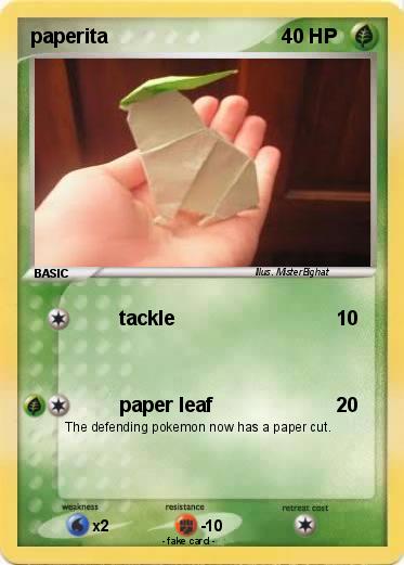 Pokemon paperita