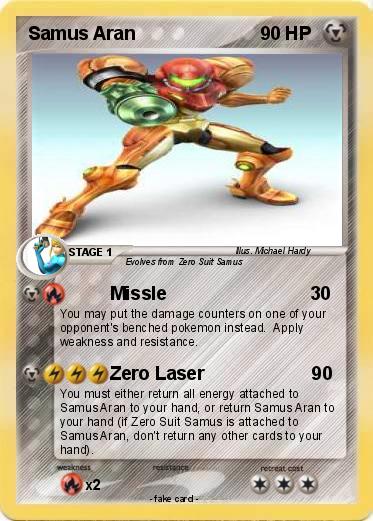 Pokemon Samus Aran