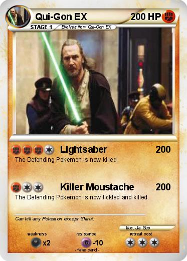 Pokemon Qui-Gon EX