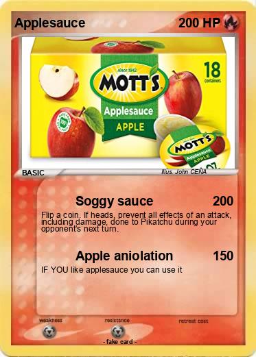 Pokemon Applesauce