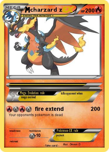 Pokemon charzard z