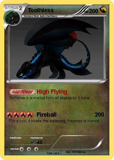 Pokemon Toothless