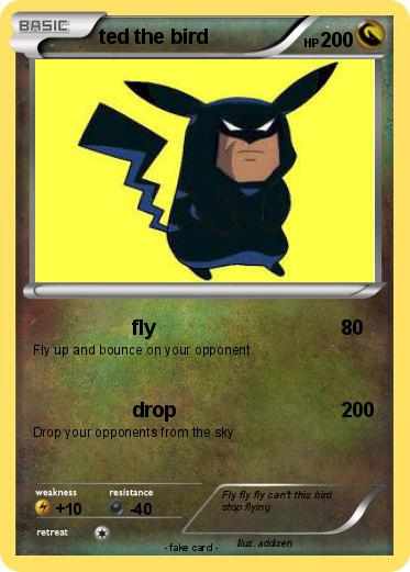Pokemon ted the bird