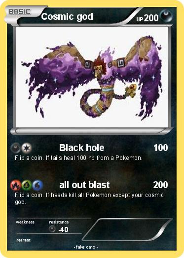 Pokemon Cosmic god