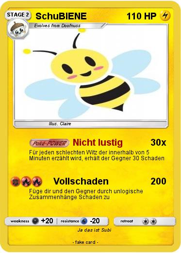 Pokemon SchuBIENE