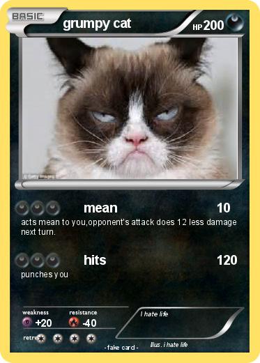 Pokemon grumpy cat