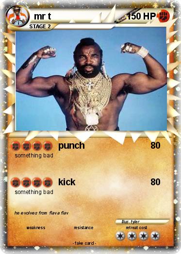 Pokemon mr t