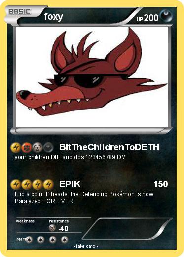 Pokemon foxy