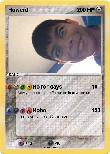 Pokemon Howerd