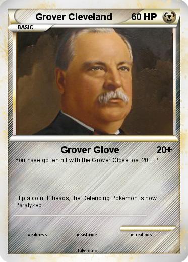Pokemon Grover Cleveland