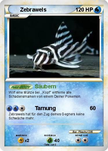 Pokemon Zebrawels