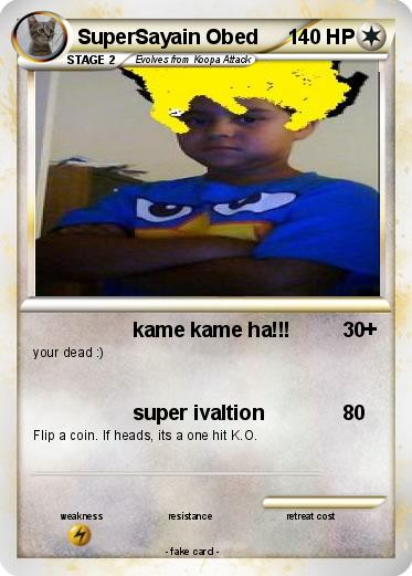 Pokemon SuperSayain Obed