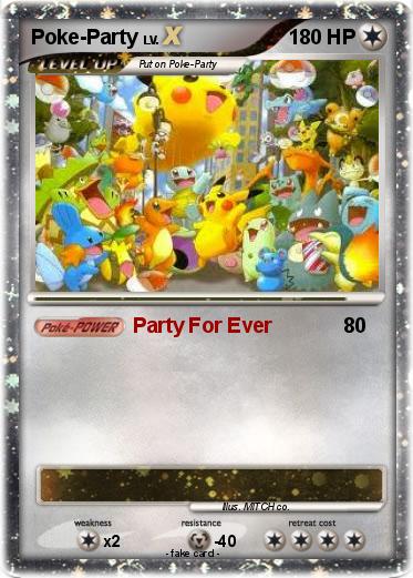 Pokemon Poke-Party
