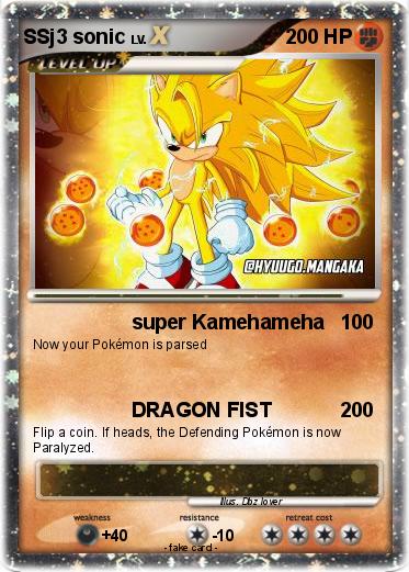 Pokemon SSj3 sonic