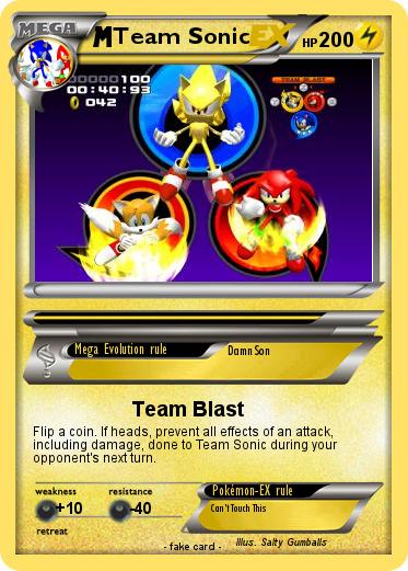 Pokemon Team Sonic