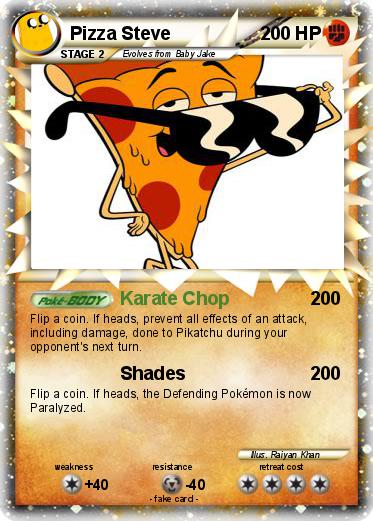 Pokemon Pizza Steve