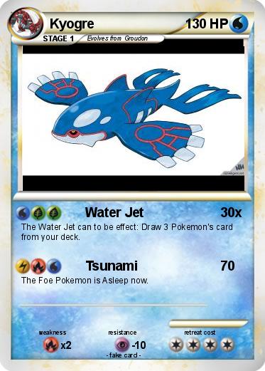 Pokemon Kyogre