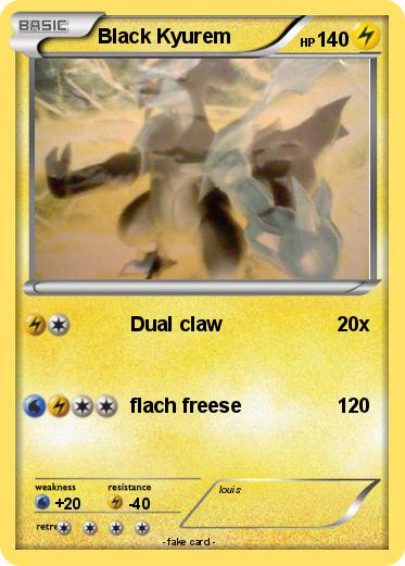 Pokemon Black Kyurem