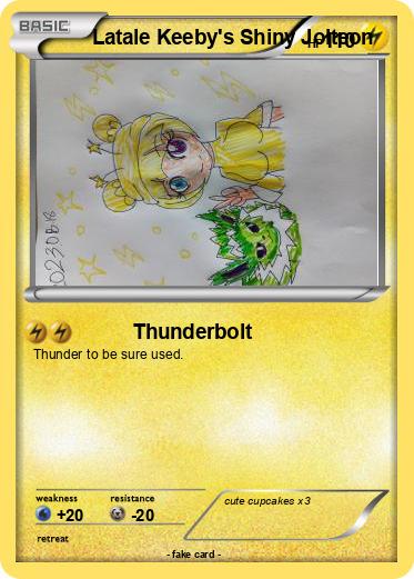 Pokemon Latale Keeby's Shiny Jolteon
