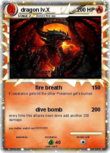 Pokemon dragon lv.X