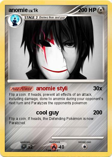 Pokemon anomie