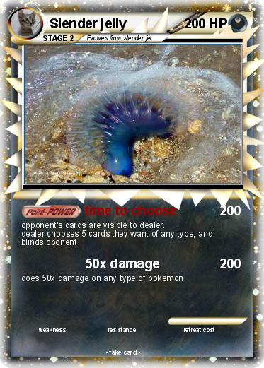 Pokemon Slender jelly