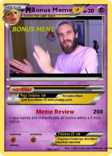 Pokemon Bonus Meme