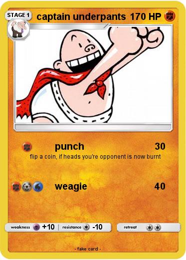 Pokemon captain underpants