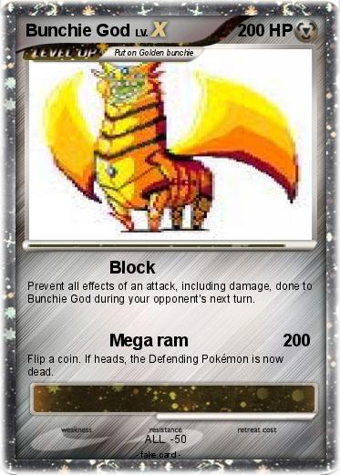 Pokemon Bunchie God