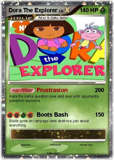Pokemon Dora The Explorer