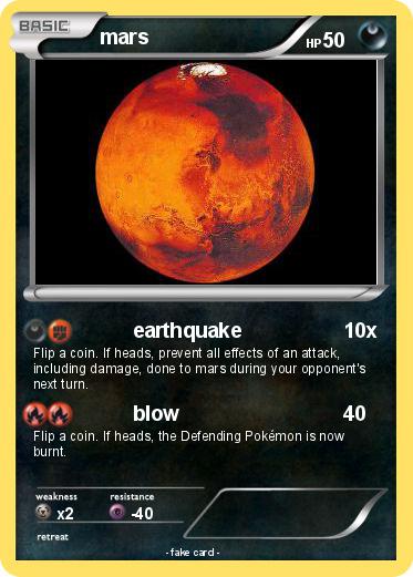 Pokemon mars