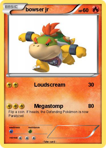 Pokemon bowser jr
