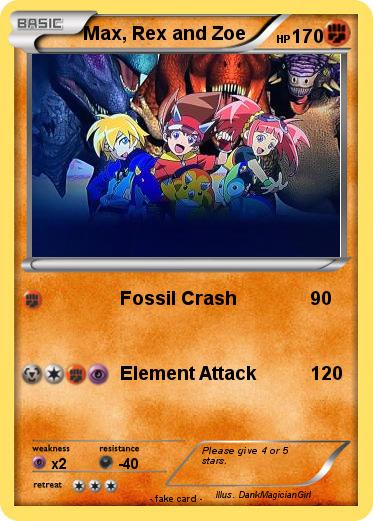 Pokemon Max, Rex and Zoe