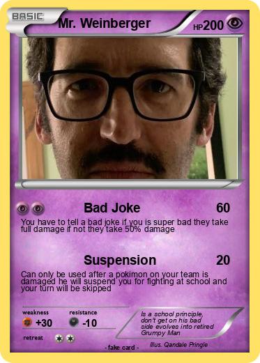 Pokemon Mr. Weinberger